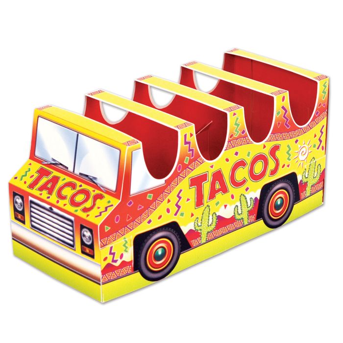 Beistle 53394 Three - Dimensional Taco Truck Decorative Centerpiece for Party Decoration