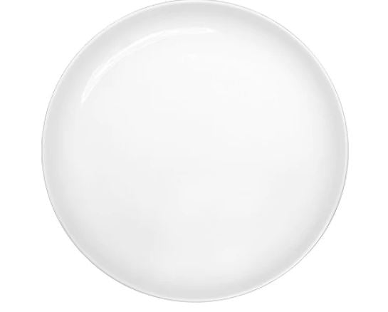 ITI TN - 310 European White Porcelain Torino Pattern 10 - Inch Round Deep Coupe Foodservice Plate