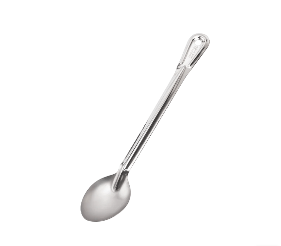 13-Inch Heavy-Duty Stainless Steel Solid Basting Spoon by Browne Foodservice