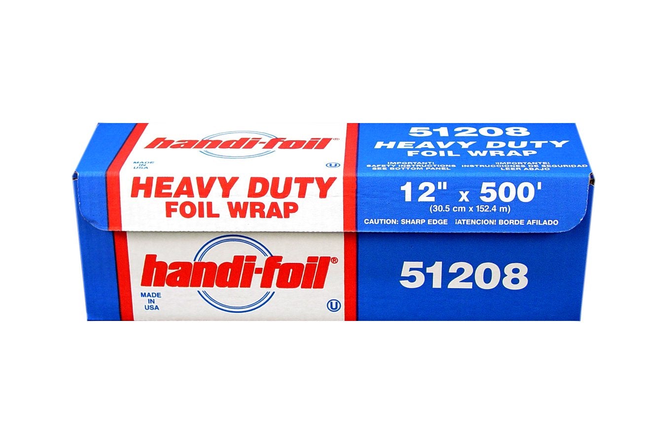 12 x 500' High - Quality Heavy - Duty Foil Roll for Foodservice