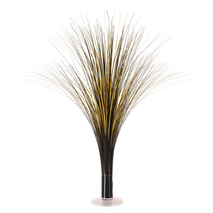 Beistle 53929-BKGD 19-Inch Black and Gold Metallic Spray Decorative Centerpiece for Commercial Kitchens