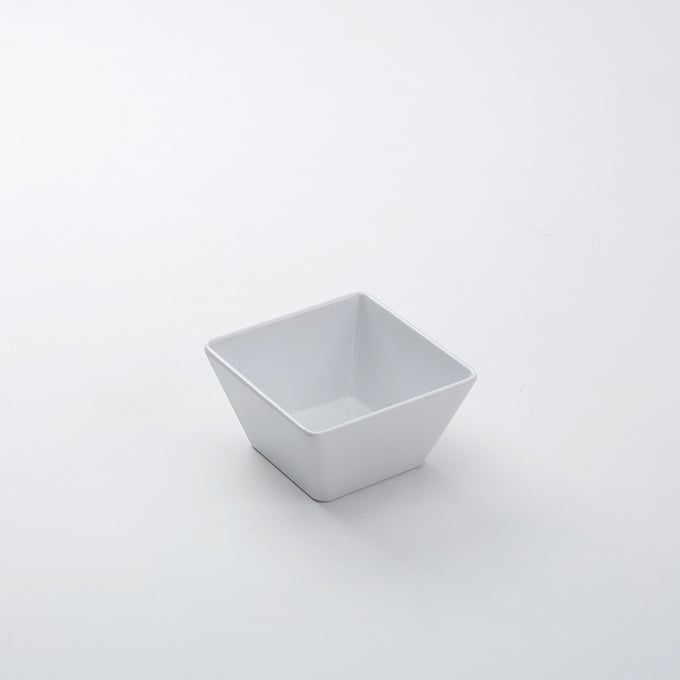 American Metalcraft 23 Oz 5 X 3 Square Melamine Bowl for Foodservice