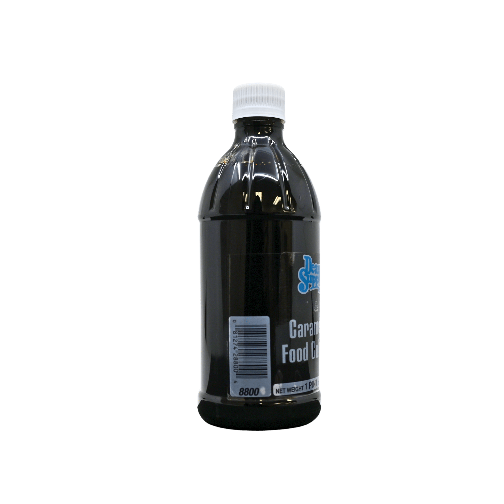 16 Oz Premium Plastic Bottle of Caramel Food Coloring