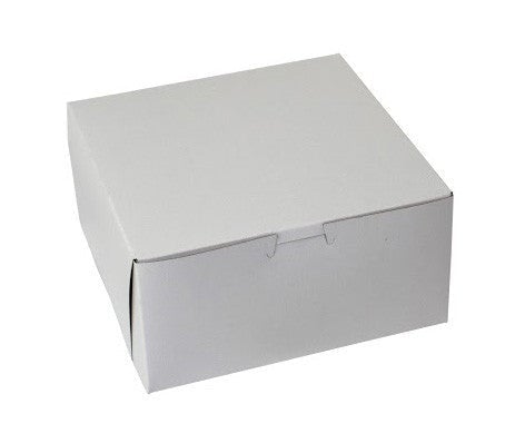 BOXit 8x8x3 White Eco - friendly Bakery Boxes, 250 per Bundle
