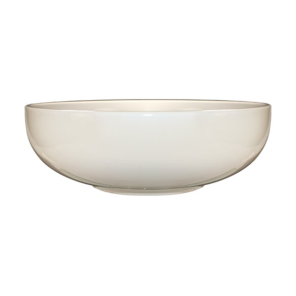 ITI RO-46 55-Ounce 8-7/8-Inch American White Roma Vitrified Stoneware Footed Bowl
