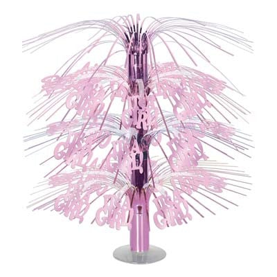 Beistle 57365 18-Inch 'It's A Girl' Party Centerpiece for Baby Showers