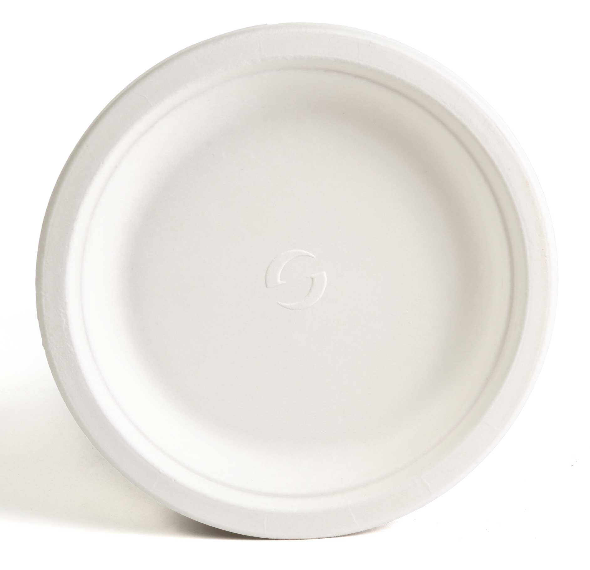 Greenwave TW-POO-009 Evolution Round Compostable 7-Inch Food Service Plate