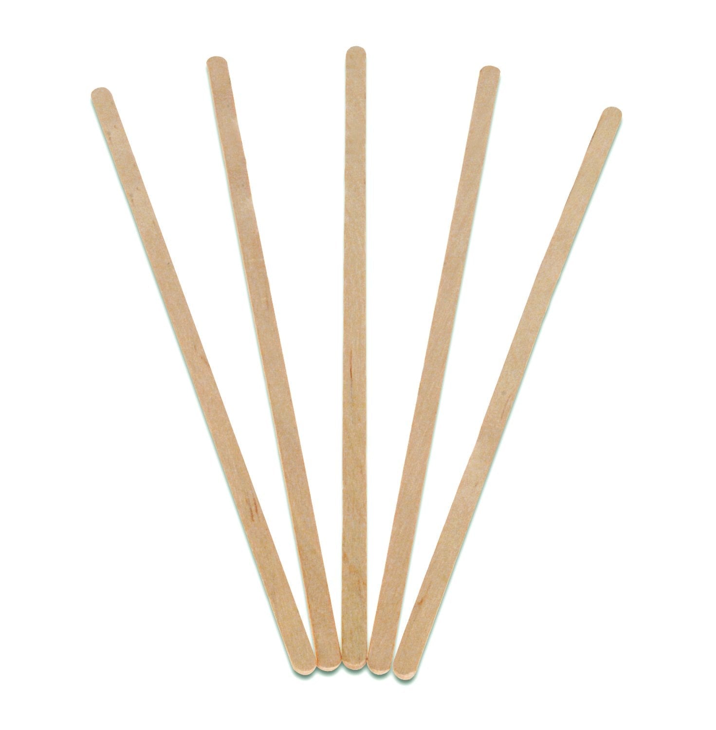 AmerCareRoyal Disposable Wooden Coffee Stirrers, 7.5 Inches for Professional and Commercial Use
