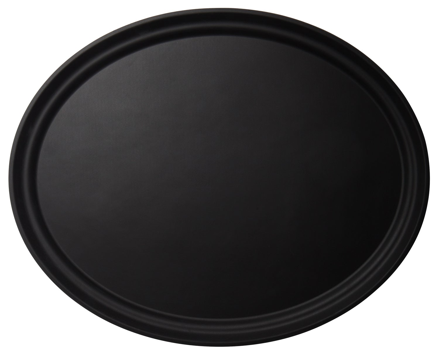 Cambro Professional 2900CT-110 29-Inch by 24-Inch Camtread Oval-Shaped Black Serving Tray for Commercial Foodservice