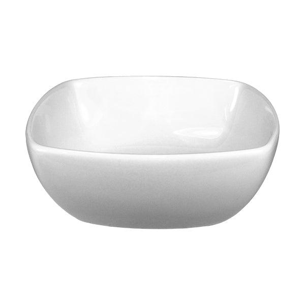 European White Porcelain 3.75-Inch Quad Square Fruit Dish by ITI QP-31