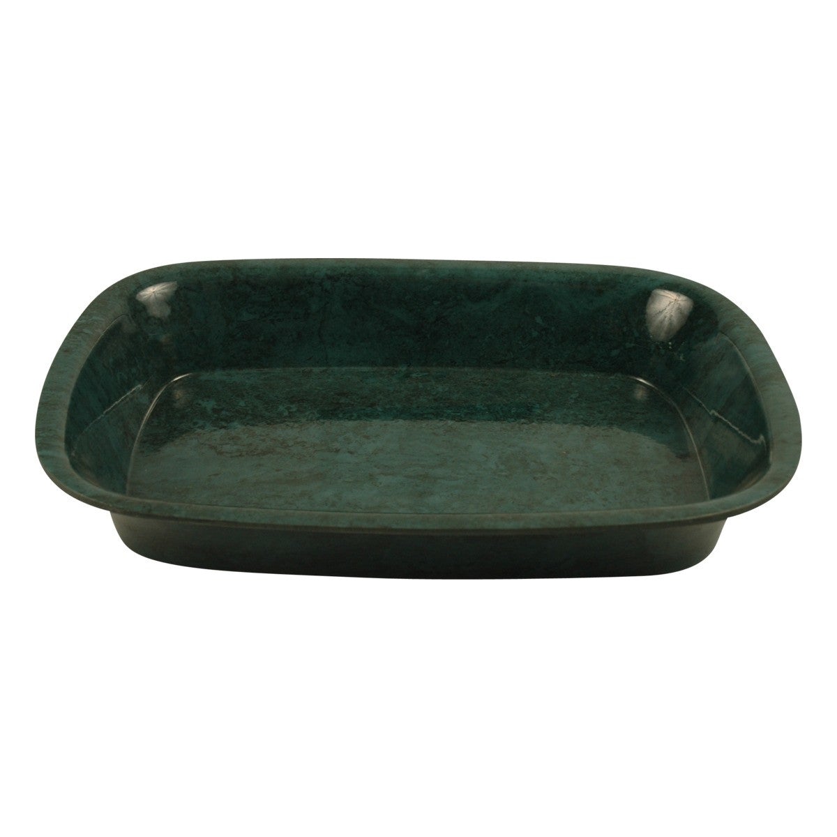 Cal-Mil 9 x 13 Jade Rectangular Elegant Plastic Serving Crock