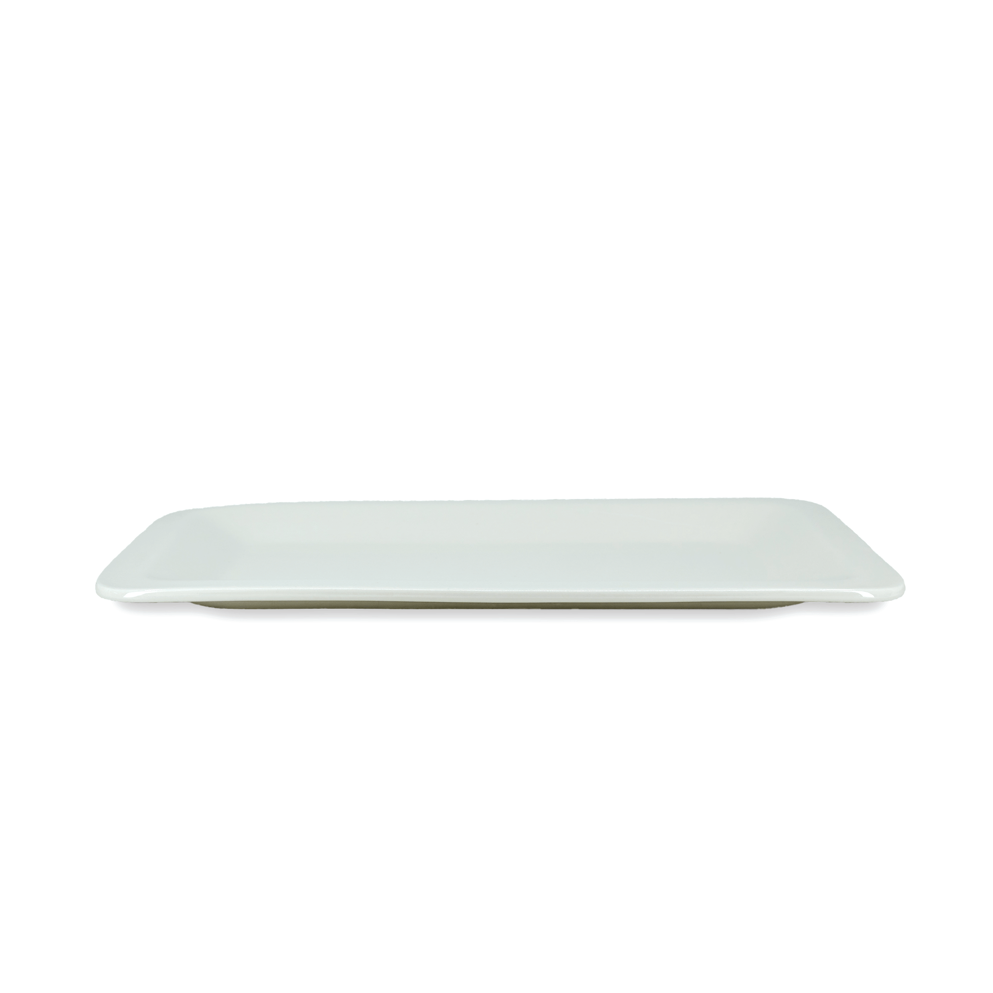 American Metalcraft C302TP High - Quality Shallow Rectangular Dinner Plate Measuring 12 Inches by 6 Inches by 1 Inch