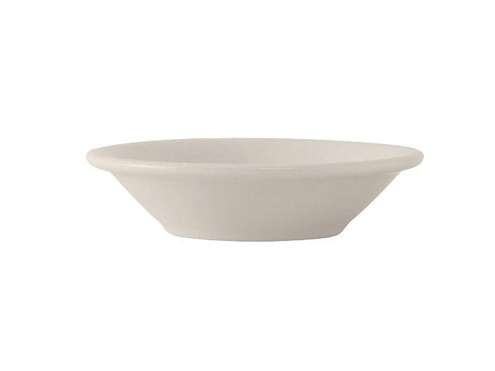 Tuxton TNR - 011 3.5 Ounce Narrow - Rim Eggshell - Colored NR Fruit Bowl for Nevada Foodservice (Also Known as Monkey Dishes)