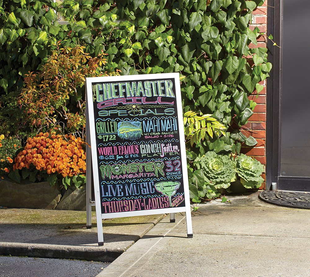 Commercial Kitchen Chef Master 90032 Set of Five Weather - Resistant Markers