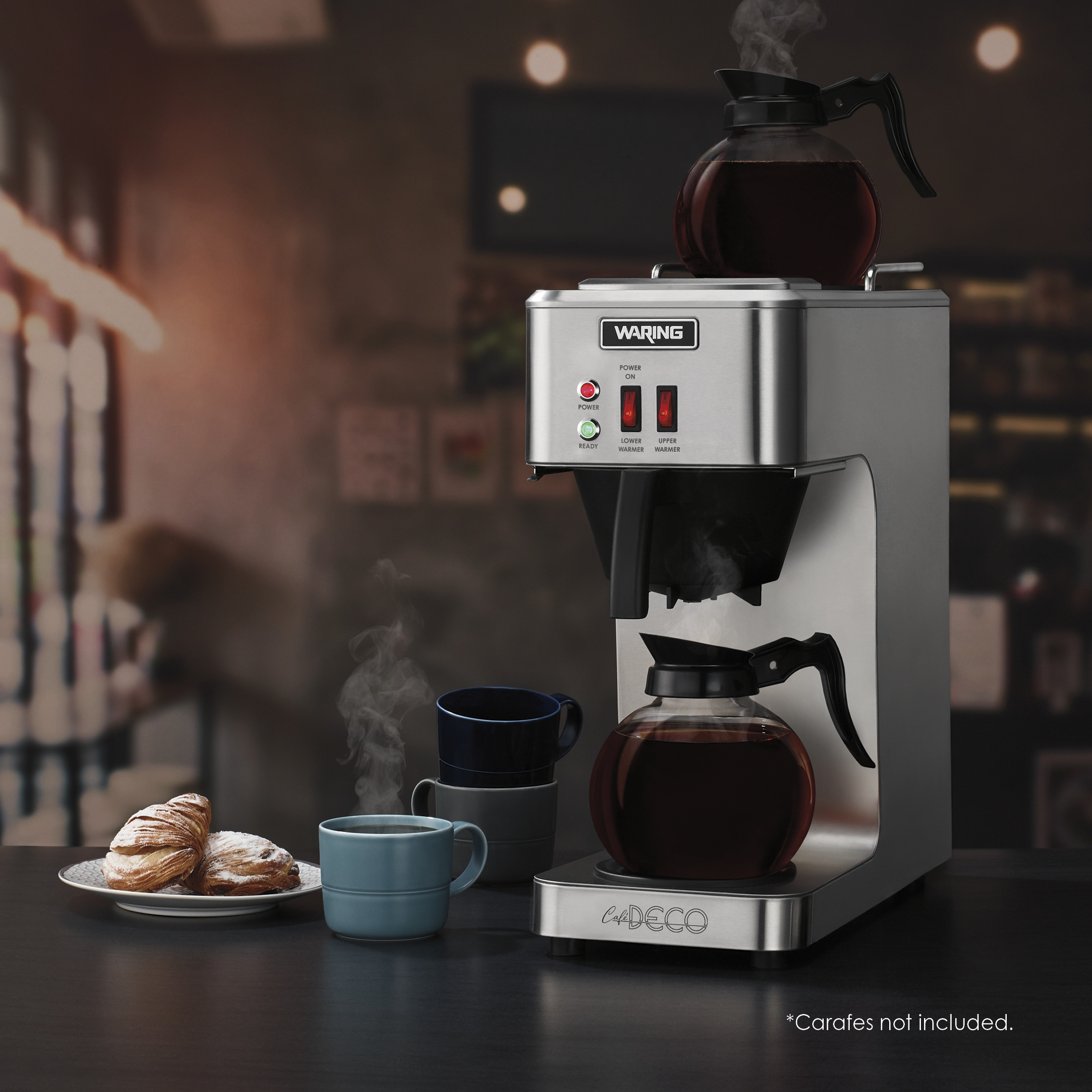 Durable and Efficient Waring WCM50 Cafe Deco Pour-Over Coffee Brewer