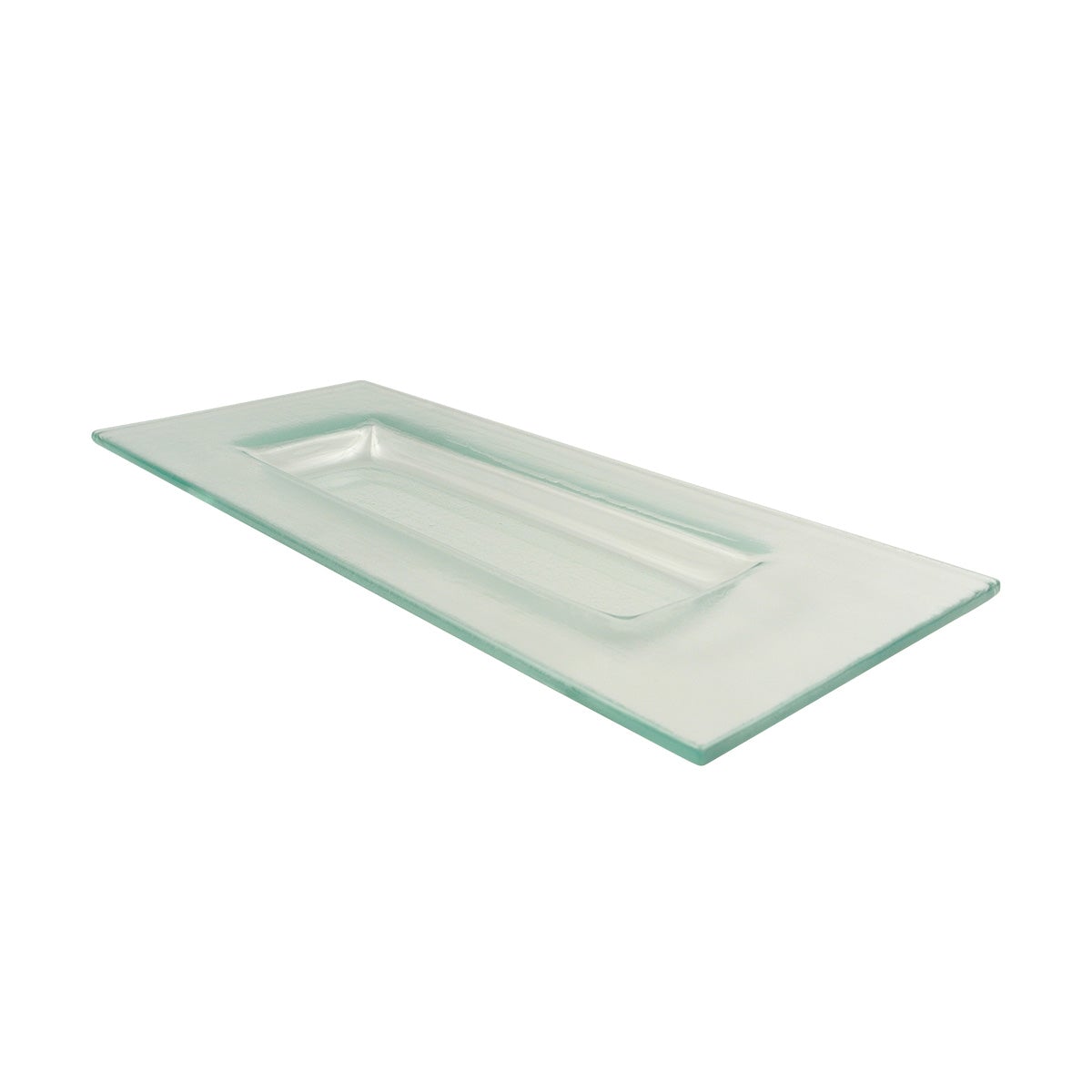 Steelite Clear Rectangle Deep Plate - 11 x 4.5 Inches, Ideal for Foodservice