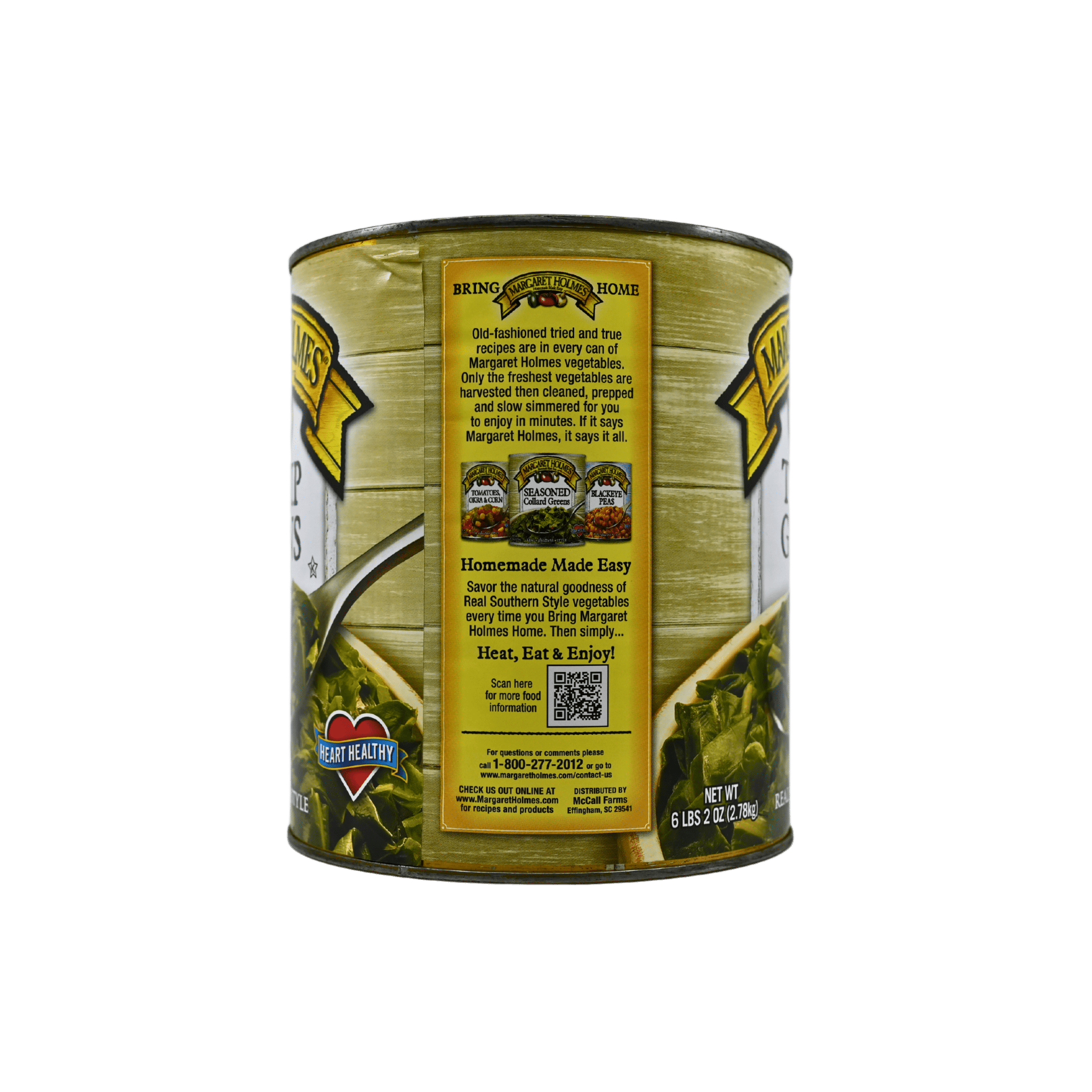 High - Quality Canned Turnip Greens in #10 Size