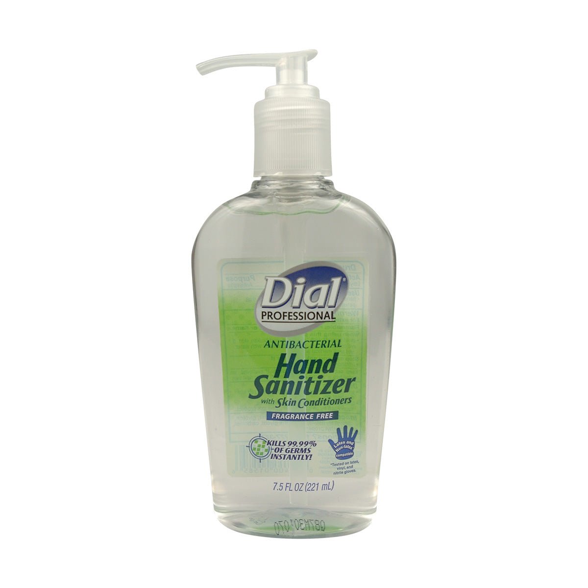 Dial 01585 Hand Sanitizer with 7.5 Oz Pump for Professional and Commercial Use