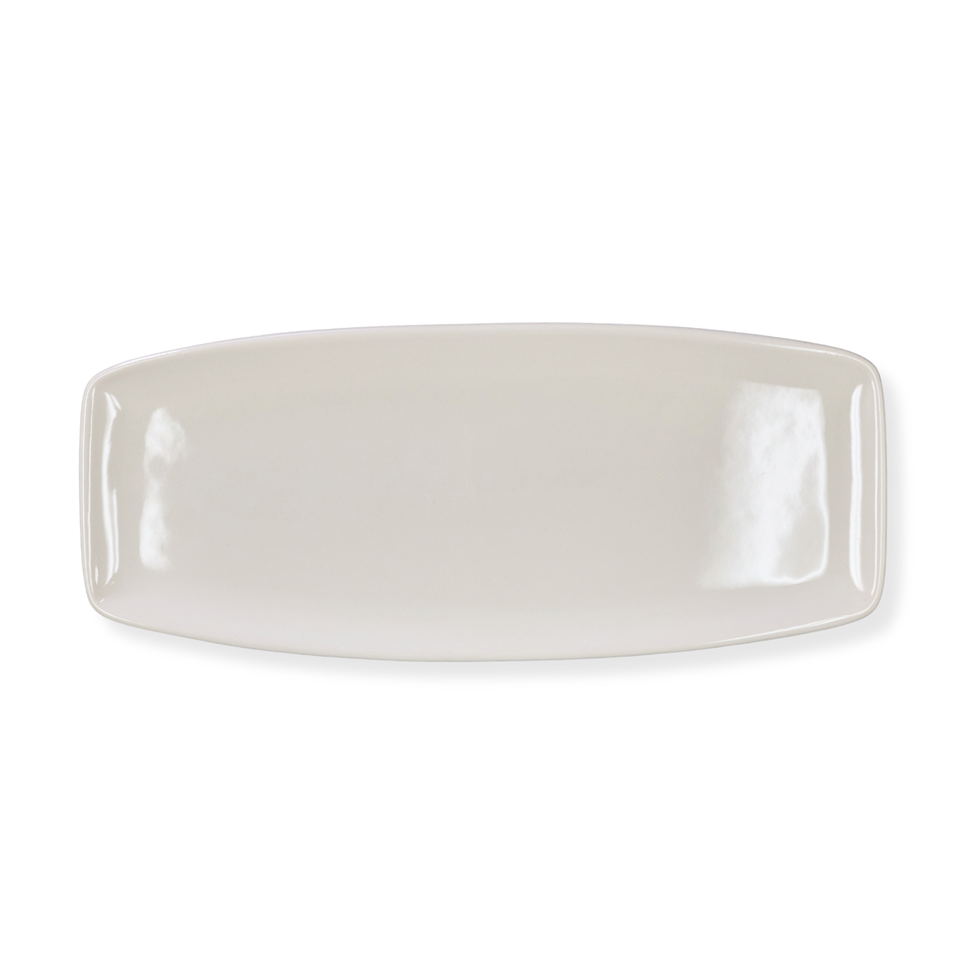 Diversified Ceramics DC883 Super White Oblong Serving Platter for Foodservice