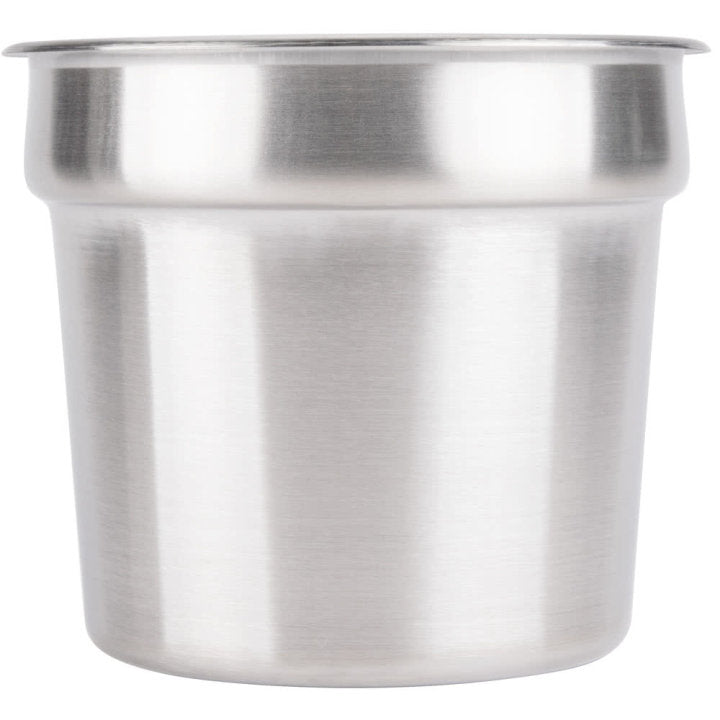 Vollrath 78184 7.25 - quart Satin - finish Stainless Steel Vegetable Inset for Efficient Foodservice