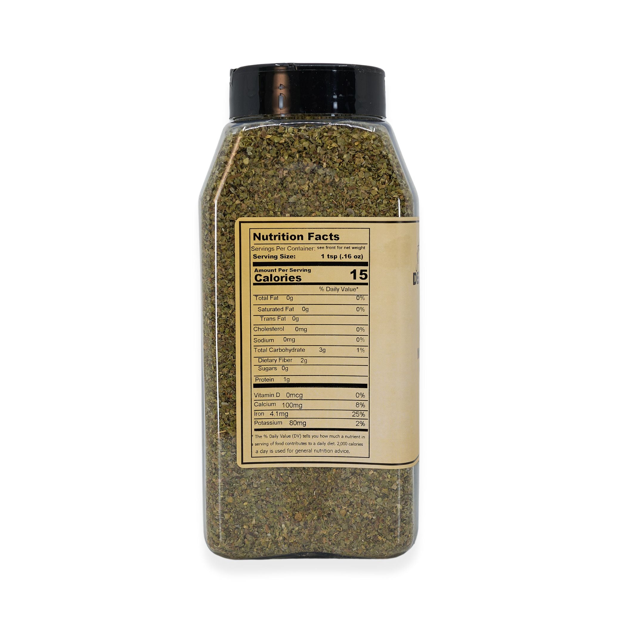 4 Ounce Castle Brand Rubbed Marjoram Spice for Professional and Commercial Foodservice