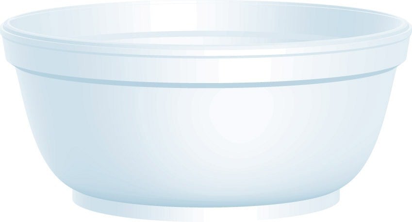 8 Oz Dart 8B20 Disposable White Foam Bowl for Foodservice
