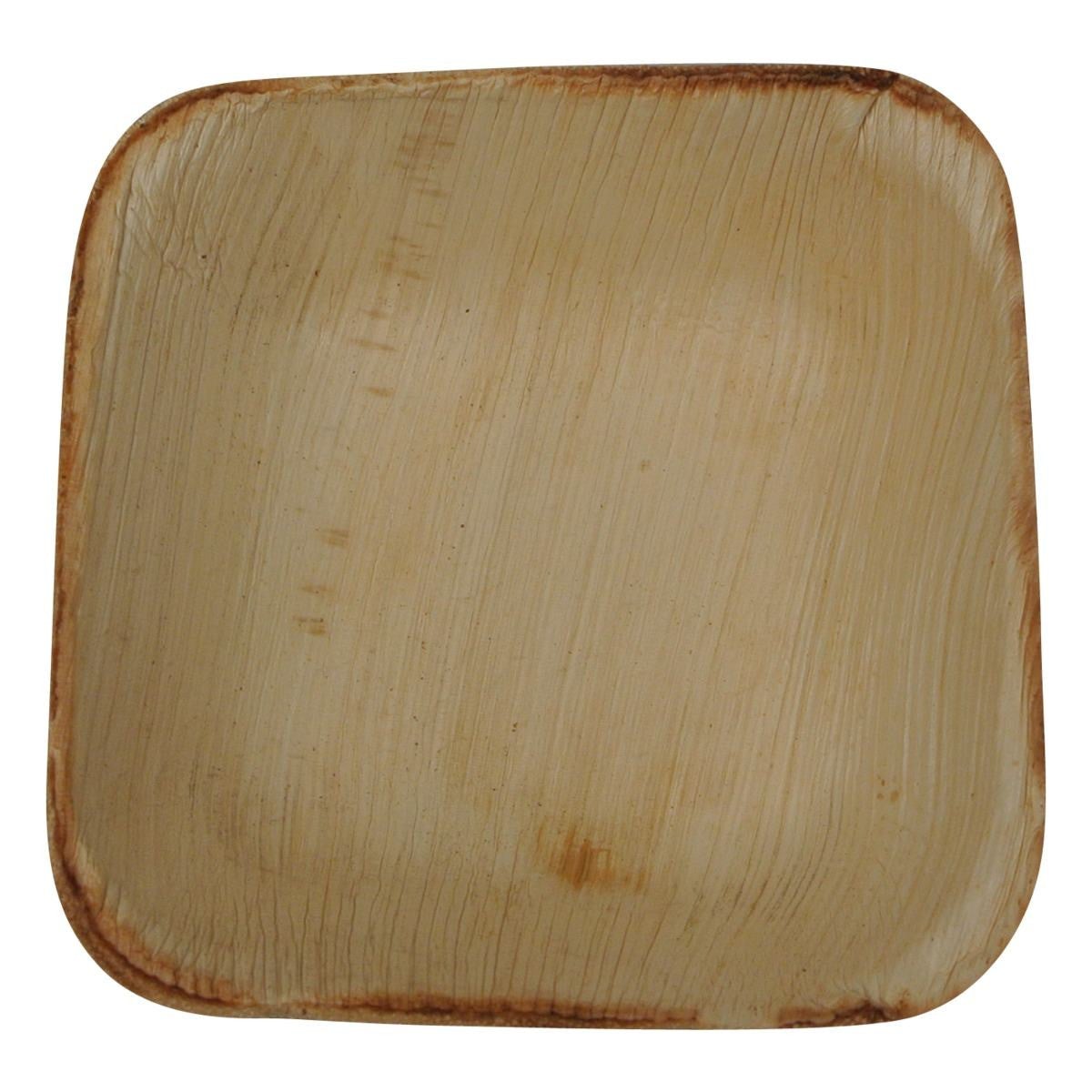 Eco-Friendly Leafware LW4B 4.5-Inch Square Palm Leaf Bowls for Foodservice