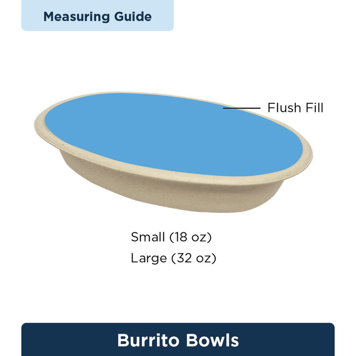 World Centric Large 32 oz Eco - friendly Disposable Burrito Bowl for Commercial Use