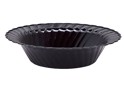 WNA CWB10180BK Classicware Disposable 10 Ounce Black Food Service Bowls
