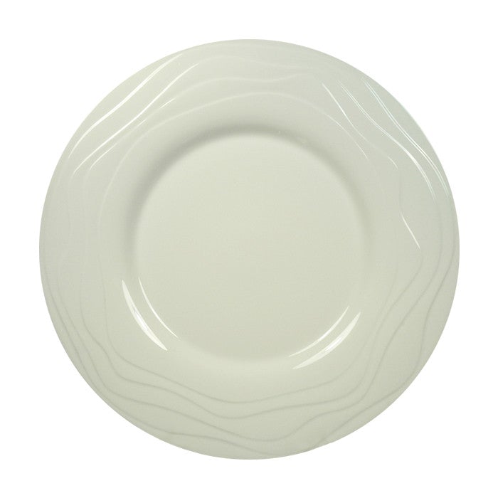 11-Inch Cardinal S2202 Mirage White Round Dinner Plate