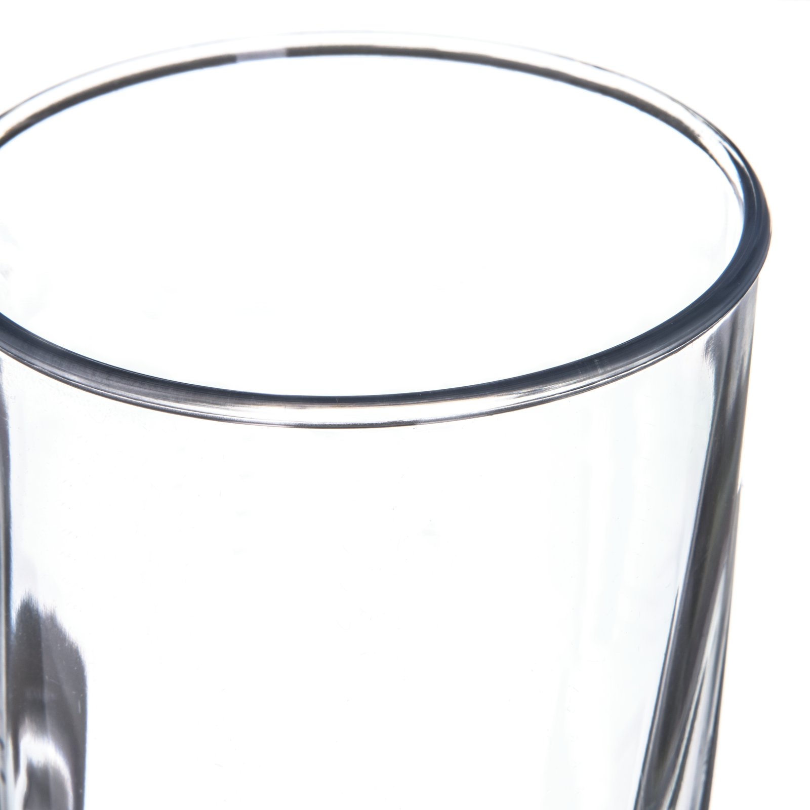 Carlisle 4367407 22-Ounce Clear Swirl Tumbler for Commercial and Various Settings