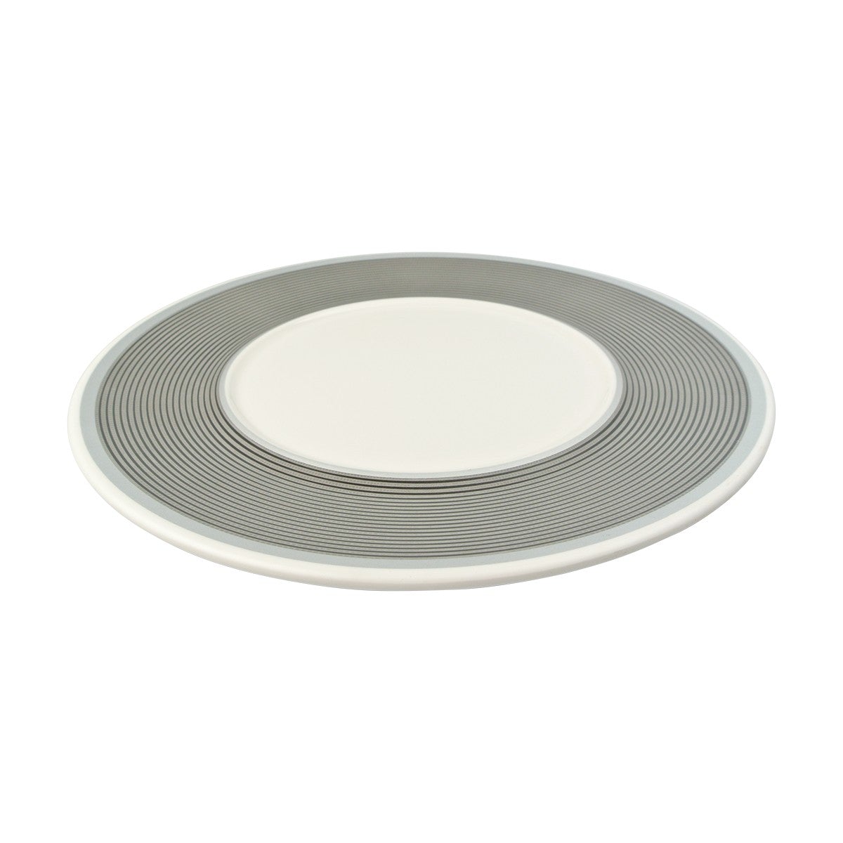 High - Performance EGS D0005 - RIB 11.5 - Inch Ribbons Melamine Plate for Foodservice