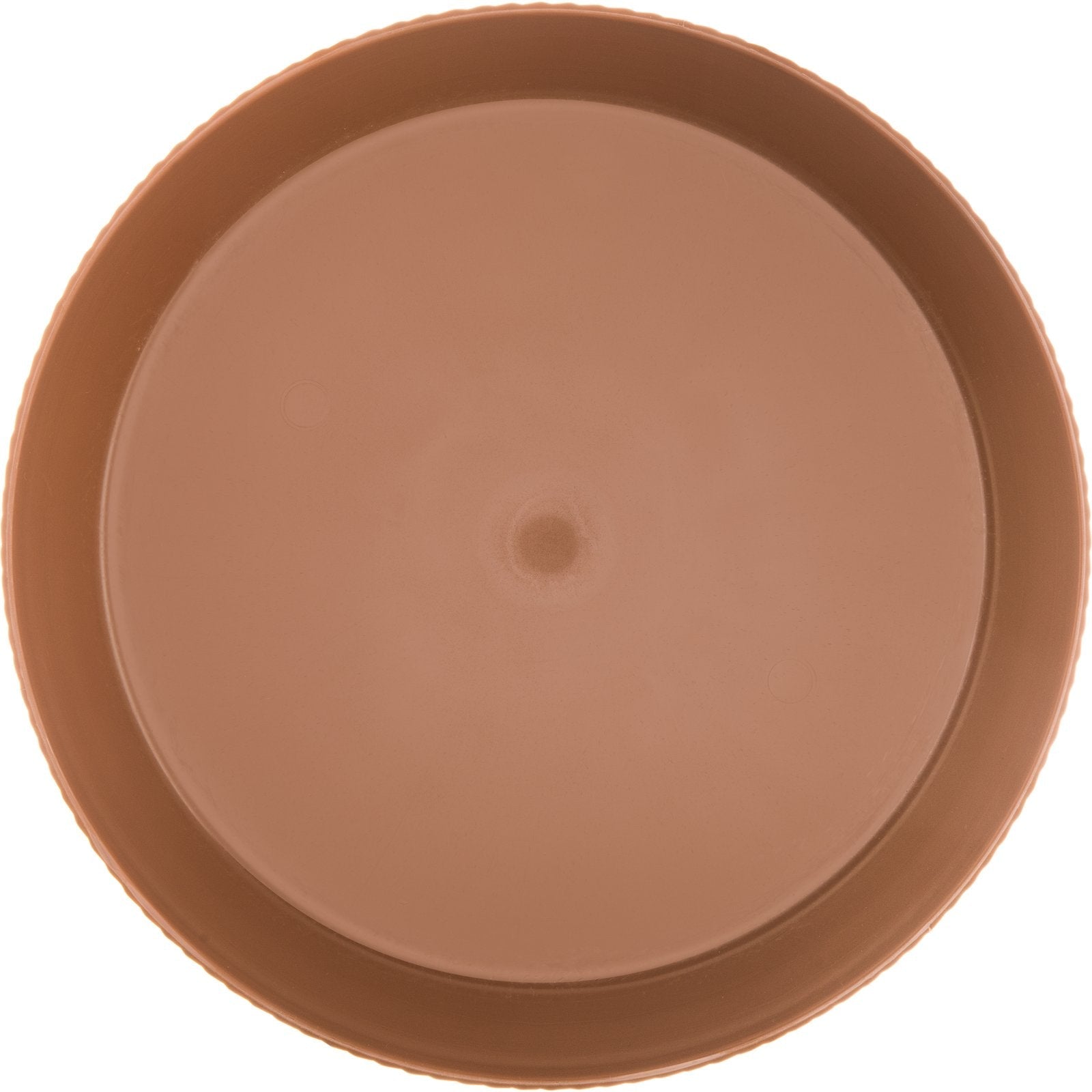 10-3/8 Inch Round Brown Polypropylene Carlisle WeaveWear Plastic Serving Basket