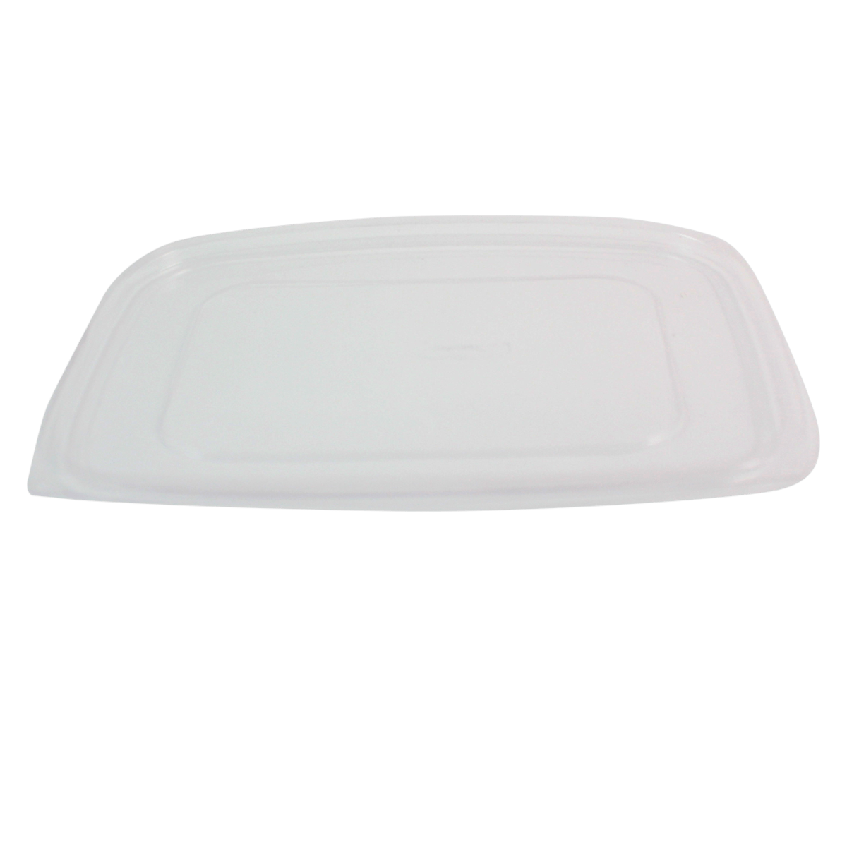 World Centric Compostable PLA Lid for 48 and 64 oz Rectangular Deli Containers