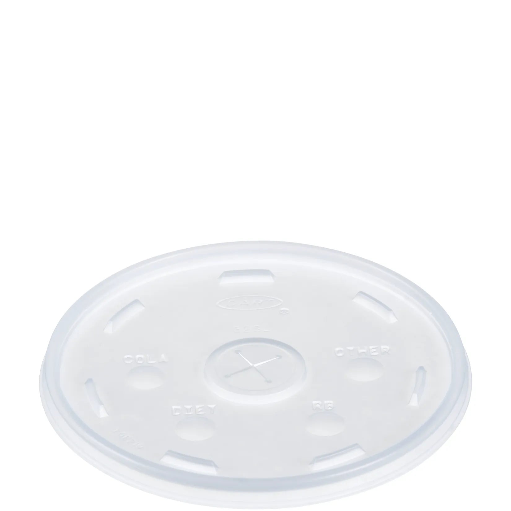Dart 32 Oz Translucent Lid with Straw Slot for High - performance Foodservice (Model 32SL1)
