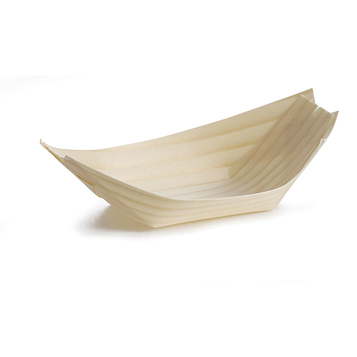 Tablecraft BAMDB45 Disposable Pinewood Bowls with Dimensions of 4.75 Inches by 2.5 Inches, Ideal for Foodservice