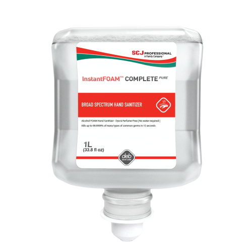 Deb 1 Liter InstantFOAM Complete Pure Hand Sanitizer with 10% Alcohol