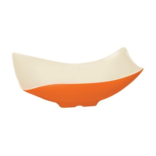G.E.T. ST 1.9 - Quart Rectangular Flare Sunset - Colored Melamine Bowl