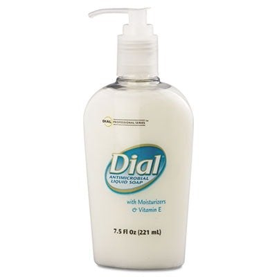 Dial 84024 7.5 Ounce Liquid Moisturizing Hand Soap with Pump for Foodservice