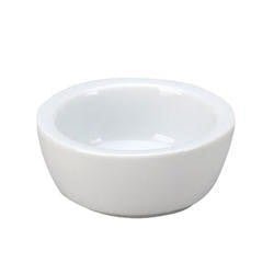 Vertex 1.5 oz 2.5-inch White Porcelain Round Ramekin RMK-15-P for Commercial Kitchens