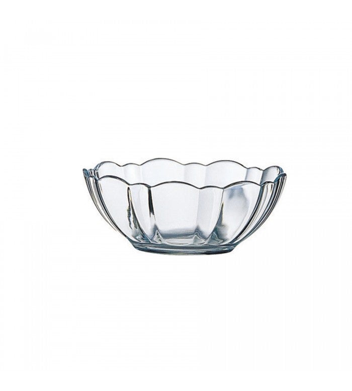 22-Ounce Cardinal M0090 Six-Inch Arcade Style Tempered Glass Salad Bowl for Professional and Commercial Use