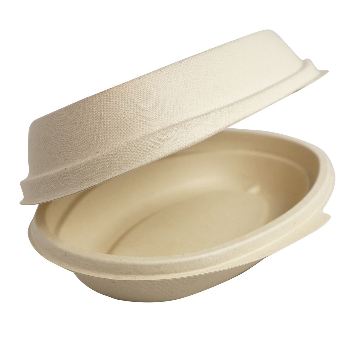 World Centric 32 oz Durable and Eco - friendly Burrito Bowl Clamshell