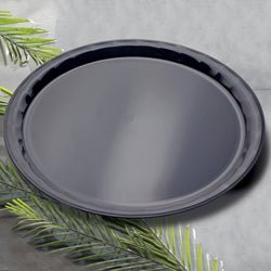 EMI-Yoshi EMI-780 18-Inch Round Black Disposable Food Service Conserve Tray