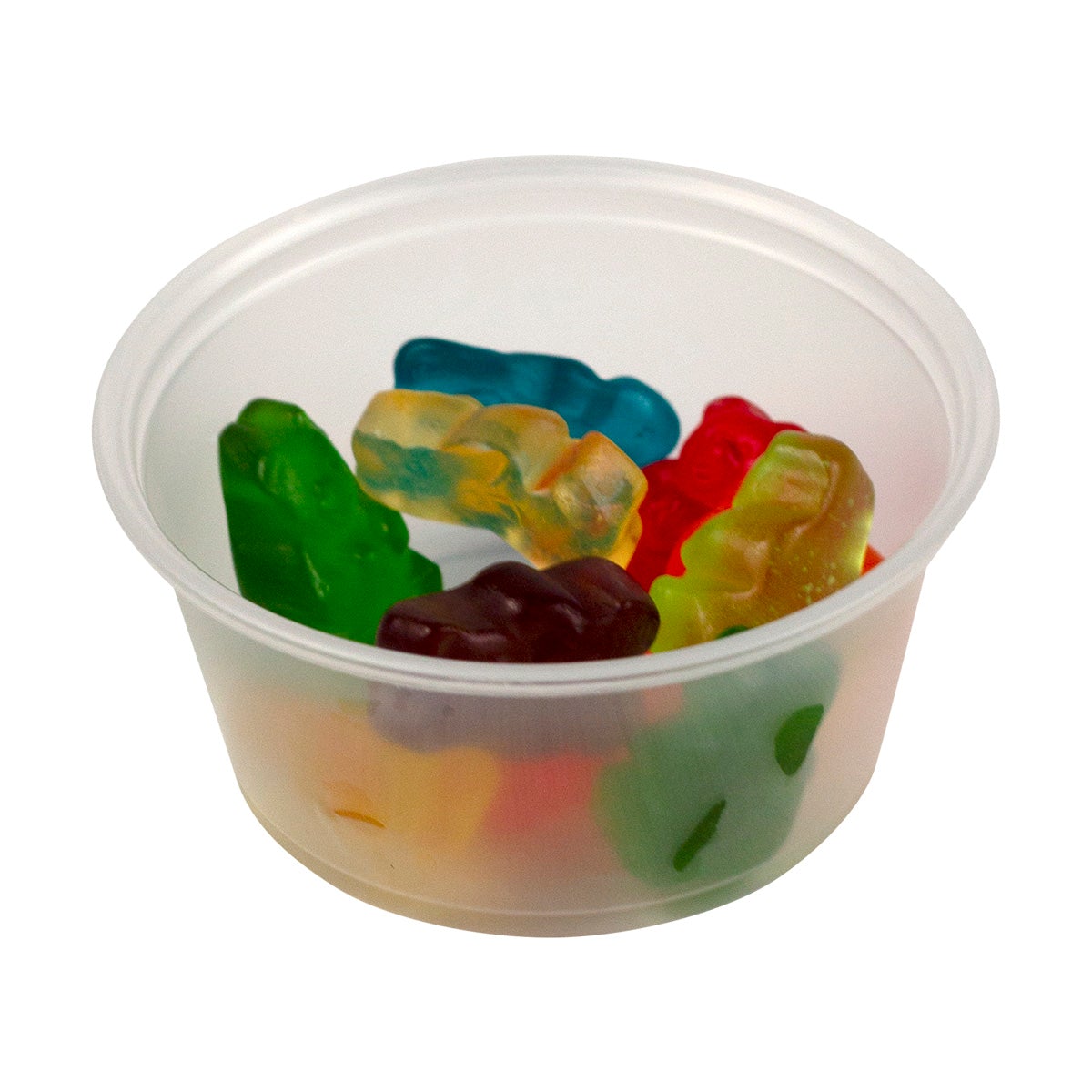 Dart 325PC 3.25 Ounce Disposable Plastic Souffle Cup for Professional and Commercial Foodservice