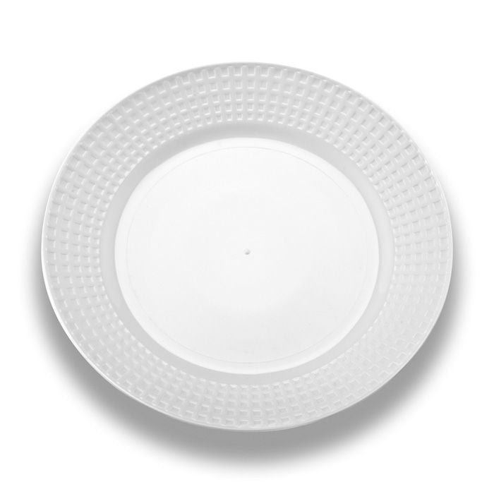 EMI-Yoshi 7-Inch White Majestic Disposable Salad Plate for Commercial Kitchen Use