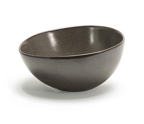 FOH DBO142ESP23 10-Ounce Capacity Round Mocha Porcelain Bowl for Foodservice