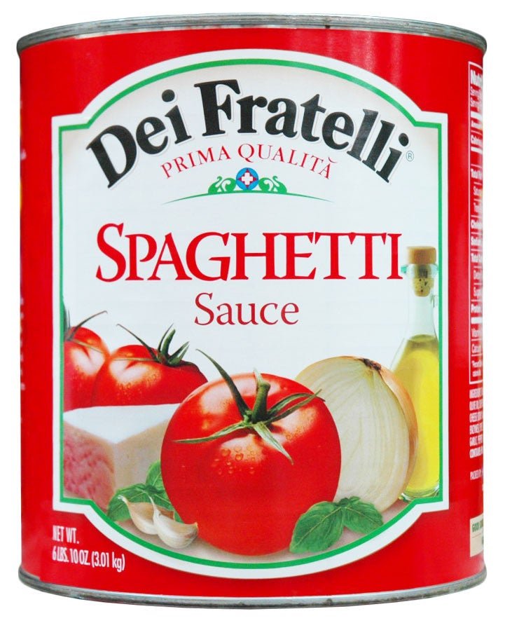 Dei Fratelli 106 Oz Gluten-Free Spaghetti Sauce in #10 Can