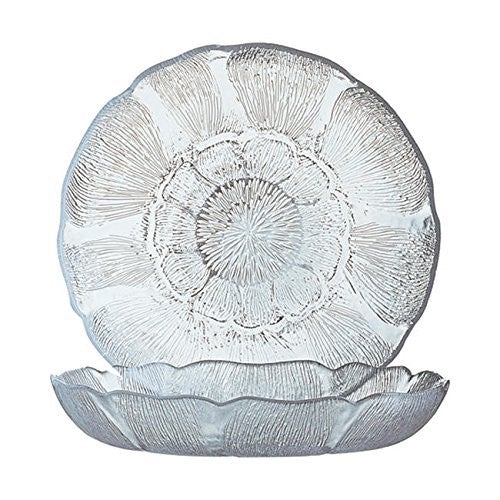 Cardinal J0226 8-Inch Fleur-Styled Deep Soup and Salad Plate for Foodservice