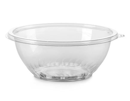 WNA CaterLine 32 oz Clear PET Pack N Serve Catering Bowls