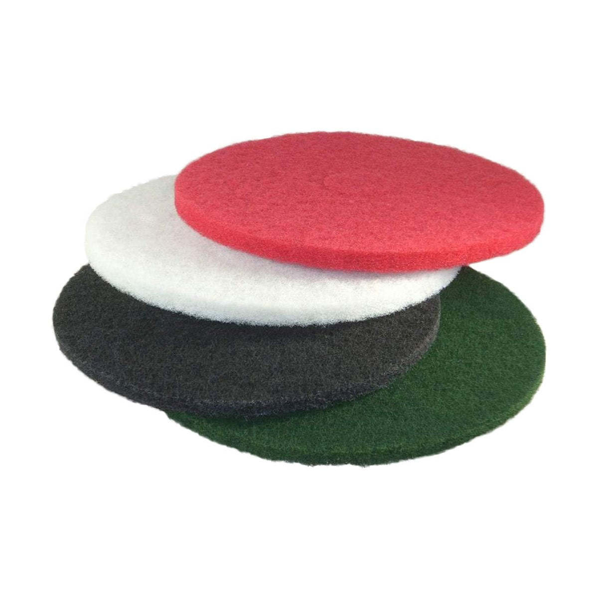 20-Inch Red Buffing Floor Pads for Efficient Foodservice Workflow
